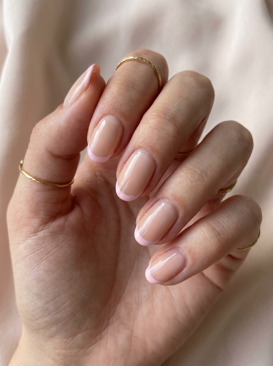 Pink French Basic Nails – gepflegte Nagelidee 2026